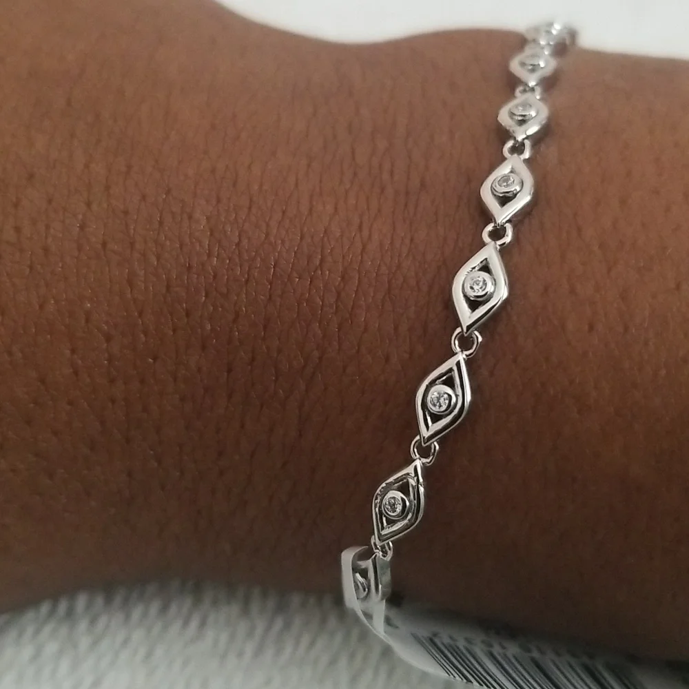 New Shashi Violet Chain Bracelet
